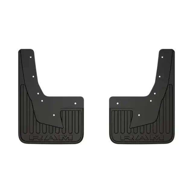 Splash Guards, Heavy-Duty Rubber (Rear) For Vehicles With Production Fender Flares thumbnail 3