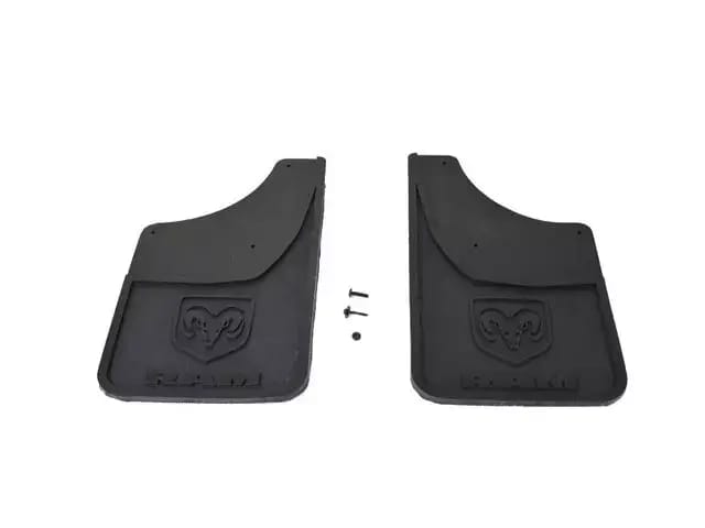 Rear Heavy Duty Rubber Splash Guards For Vehicles With Fender Flares thumbnail 4