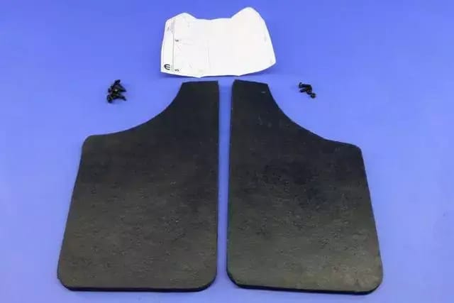 Rear Heavy Duty Rubber Splash Guards For Vehicles With Fender Flares thumbnail 2
