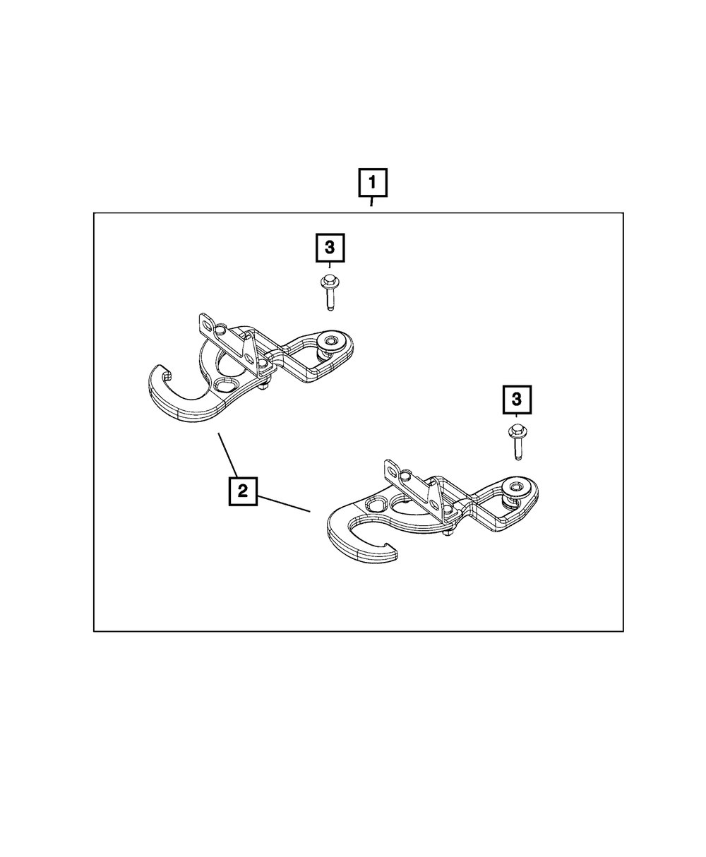 Tow - Front Hook Kit thumbnail 6