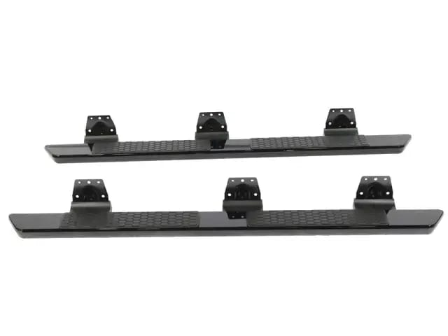 Cab Length Running Boards, Quad Cab, Gloss Black thumbnail 3
