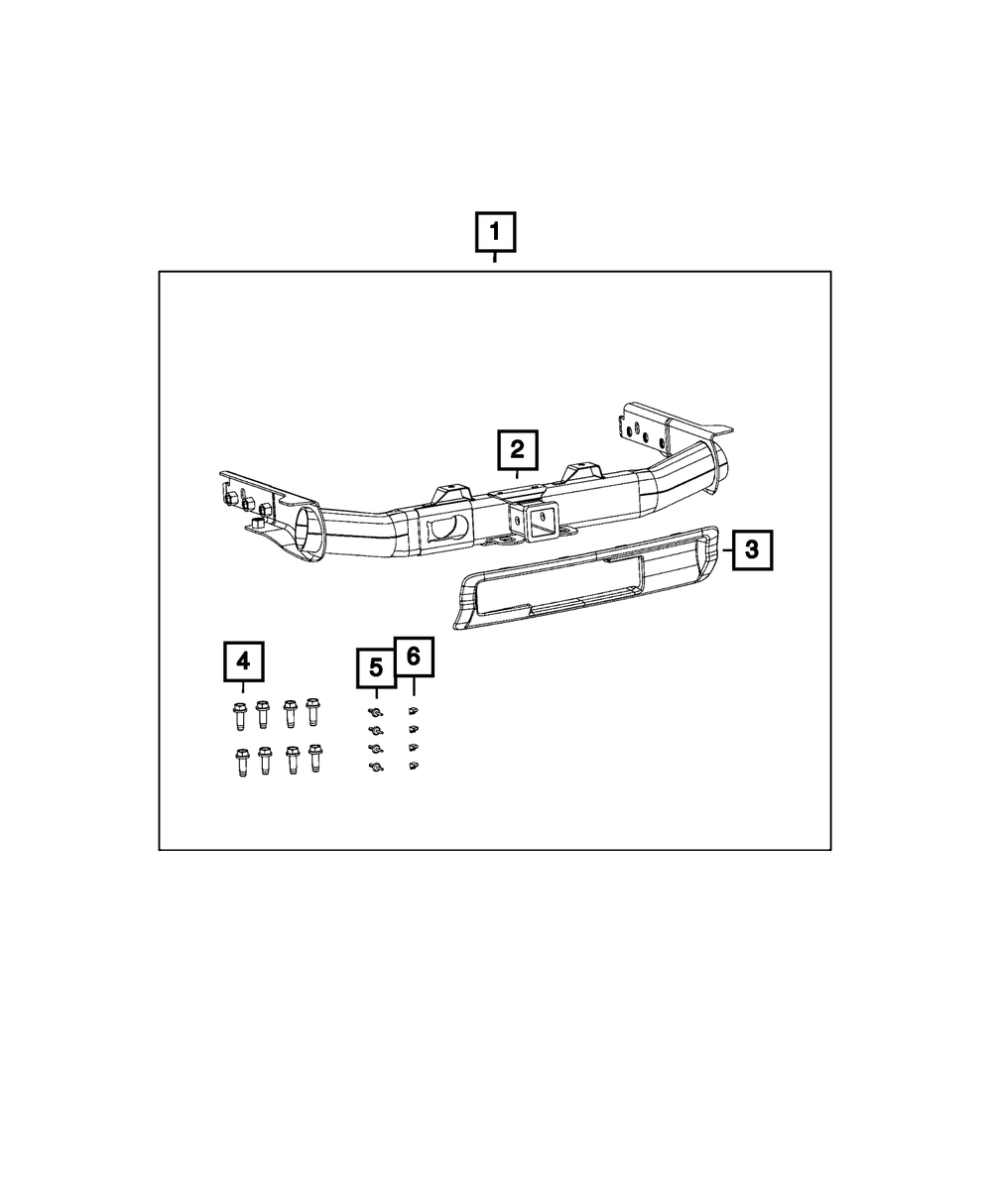 Mopar Class Iv Hitch Receiver thumbnail 8