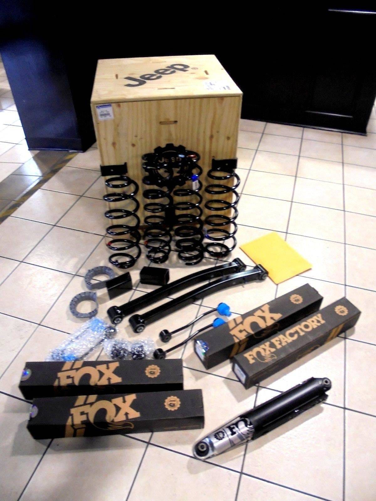 Jeep Performance Parts, Two-Inch Lift Kit, Four-Door, 3.6L Engine