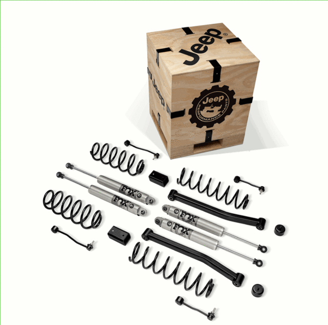 Jeep Performance Parts, Two-Inch Lift Kit, Four-Door, 3.6L Engine thumbnail 2