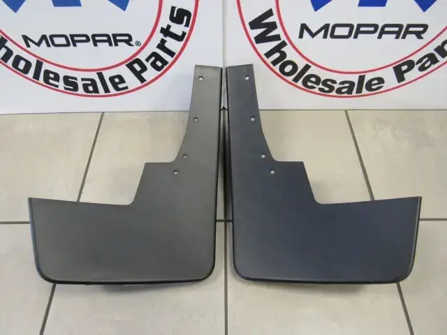 Molded Splash Guards, Rear For Vehicles With Production Fender Flares thumbnail 2