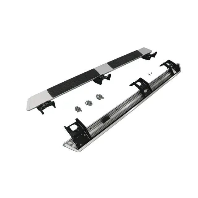 Aluminum Running Boards In Silver For Quad Cab thumbnail 5