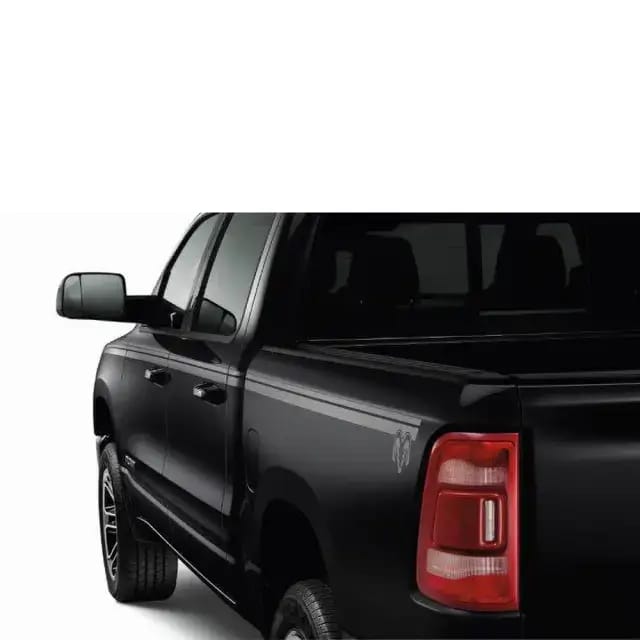 Grey Metallic Bodyside Graphic - Crew Cab With 5' 7" Bed