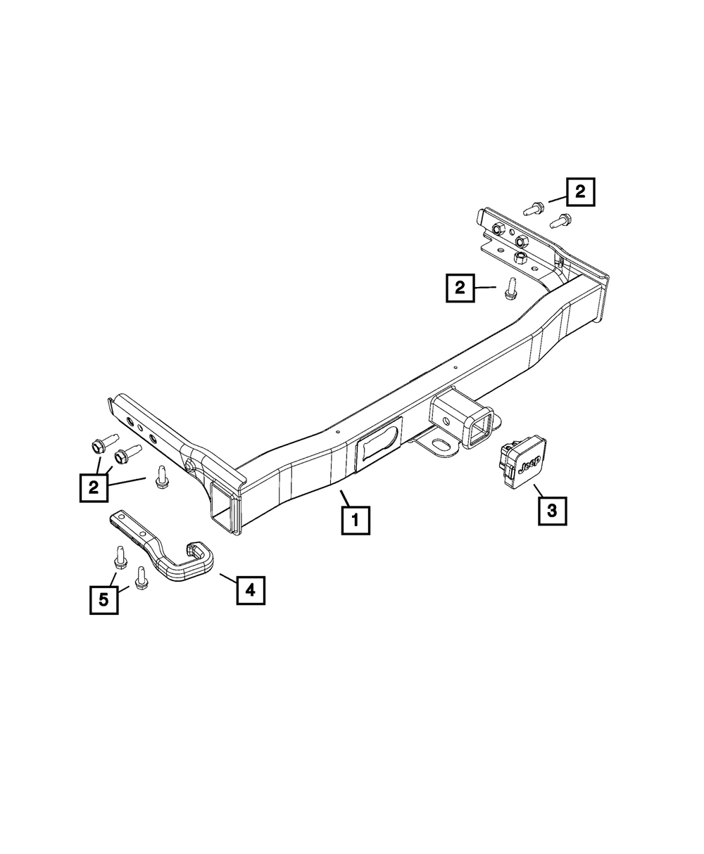 Mopar Class Iii Hitch Receiver thumbnail 10