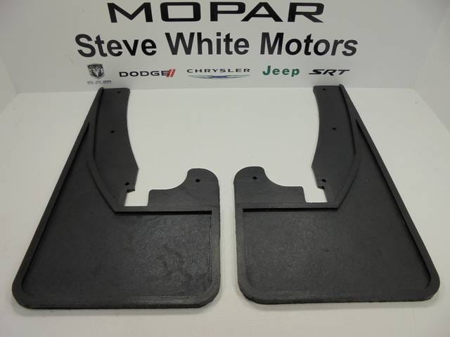 Front Heavy Duty Rubber Splash Guards, For Vehicles With Fender Flares