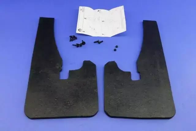 Front Heavy Duty Rubber Splash Guards, For Vehicles With Fender Flares thumbnail 2