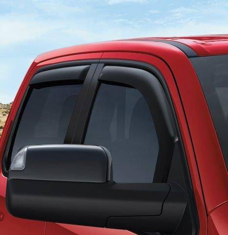 Side Window Air Deflectors - Crew Cab