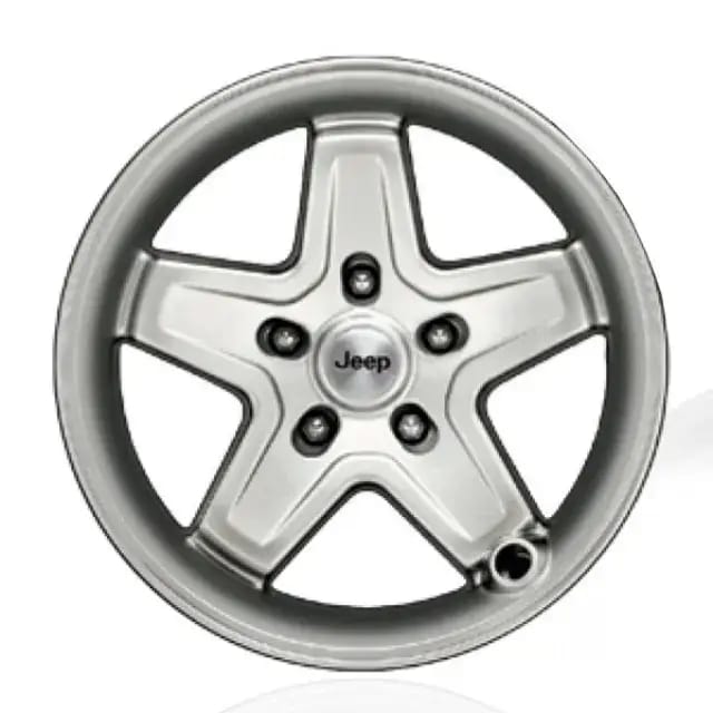 17 x 8.5 Inch Pintler Silver Classic 5 Spoke thumbnail 2