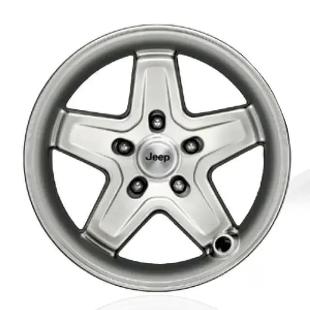 17 x 8.5 Inch Pintler Silver Classic 5 Spoke