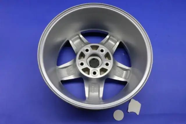 17 x 8.5 Inch Pintler Silver Classic 5 Spoke thumbnail 5