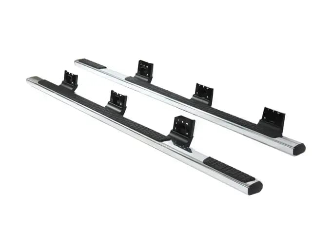 Stainless Steel Tube Side Steps Wheel To Wheel - Crew Cab With 6.4' Bed thumbnail 4