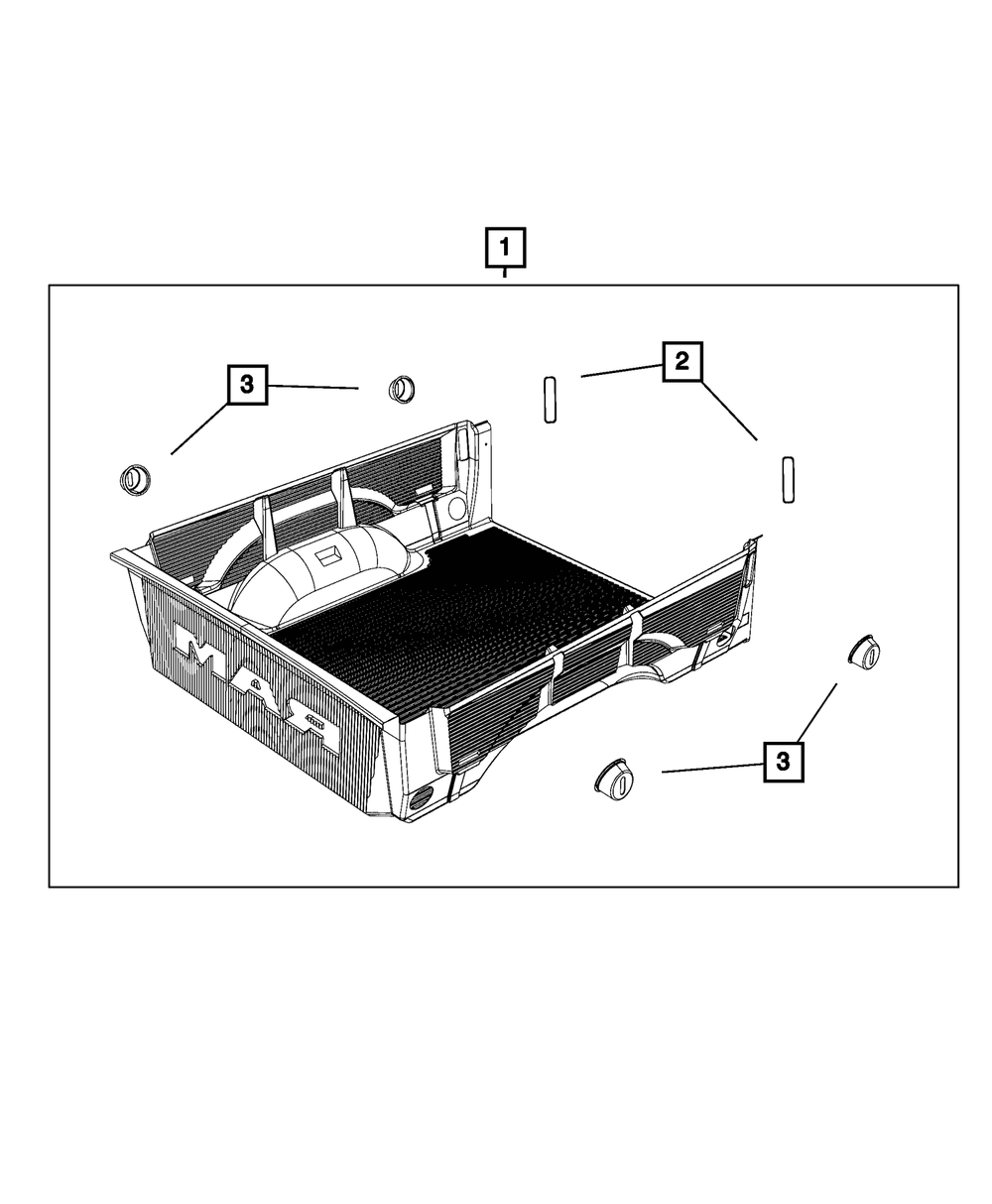Under Rail Bed Liner Kit thumbnail 5