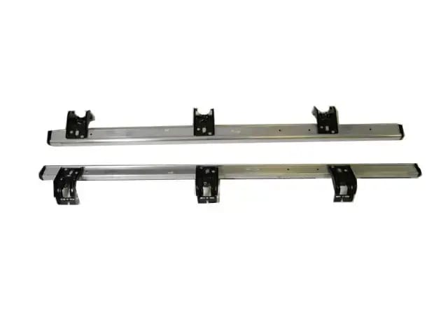 Stainless Steel, Wheel-To-Wheel Tubular Side Steps For Crew Cab With 6.4` Bed thumbnail 3