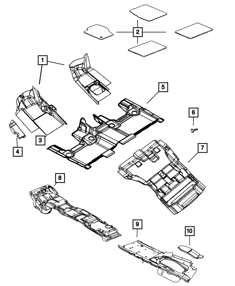 Mopar All-Weather Floor Mats thumbnail 5