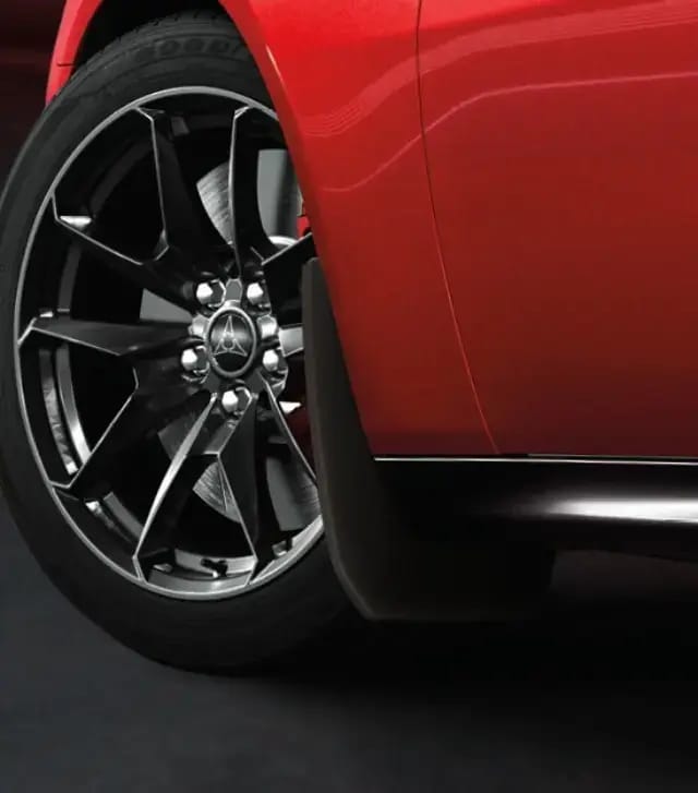 Molded Splash Guards, Front