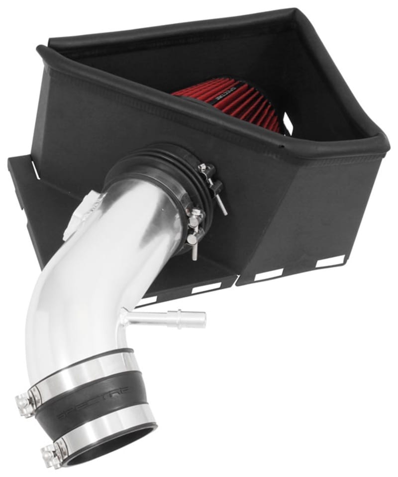 Spectre 14-18 RAM 2500/3500 6.4L Air Intake Kit - Polished w/Red Filter thumbnail 2