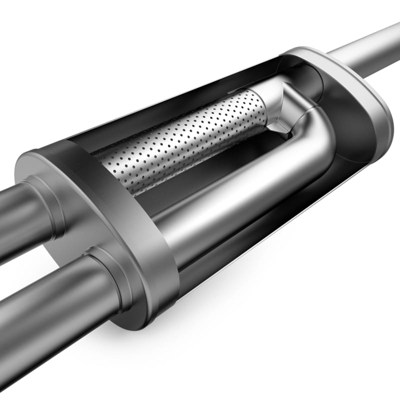 MagnaFlow 07-18 Jeep Wrangler JK Overland Series Axle-Back Exhaust System thumbnail 7