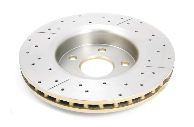 DBA 06-10 Jeep Commander Front Drilled & Slotted Street Series Rotor thumbnail 2