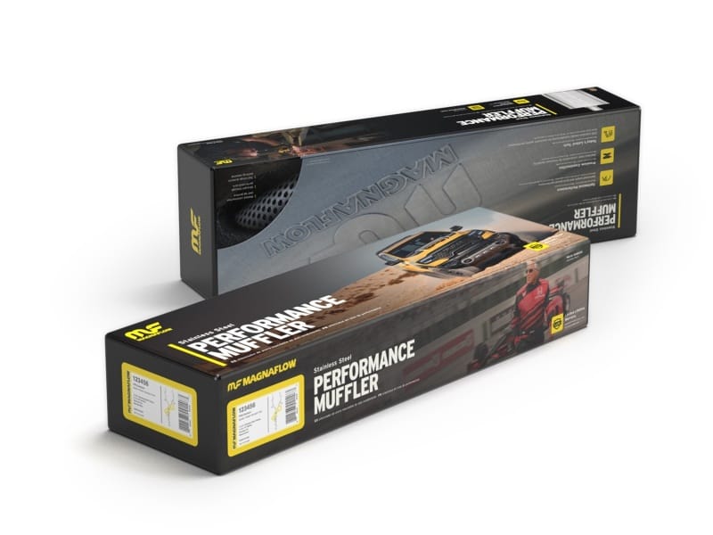 MagnaFlow Muffler Mag SS 14X4X9-3 C/C thumbnail 6