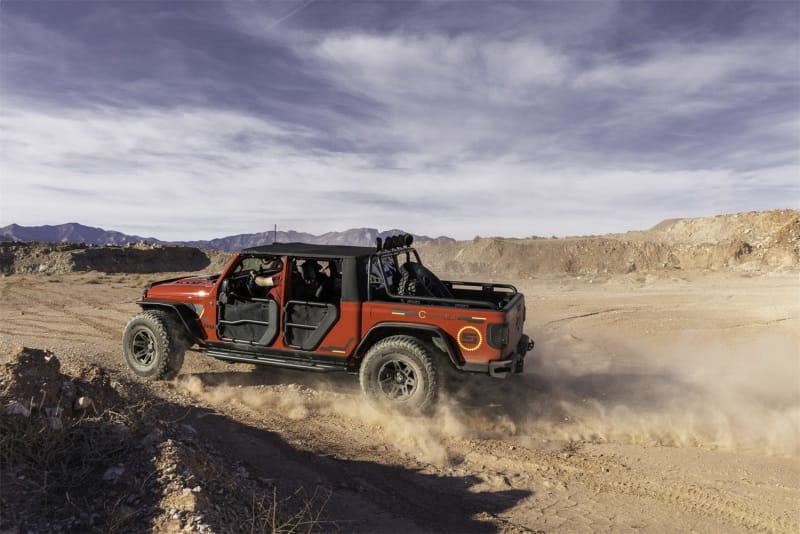 Superlift 20-22 Jeep Gladiator JT (NO Mojave) 4WD 4in Dual Rate Coil Lift Kit w/Fox 2.0 Res Shocks thumbnail 2