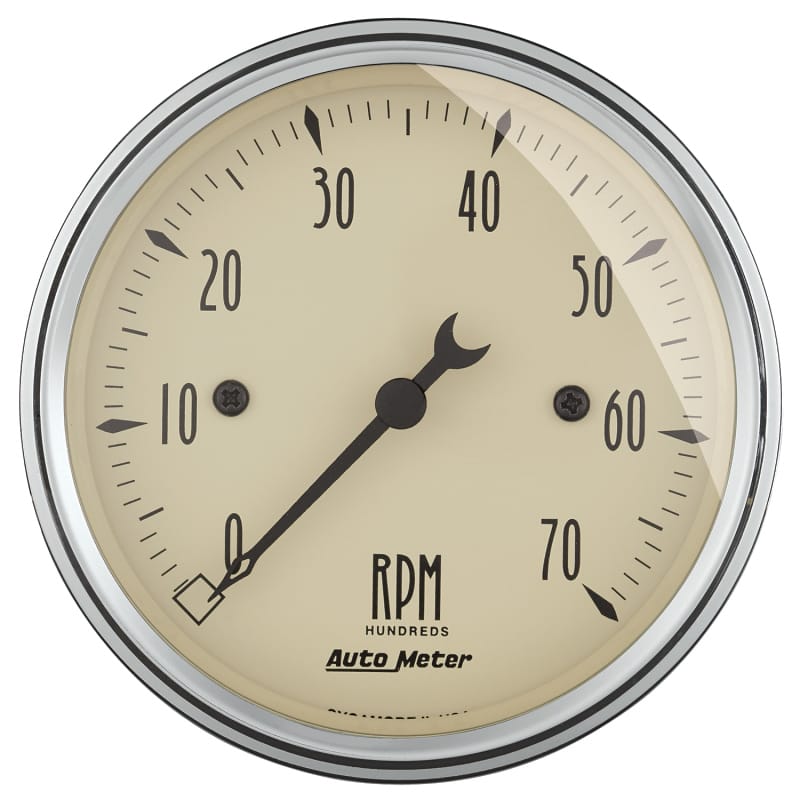 Autometer 6 Gauges Direct-Fit Dash Kit 64-66 Chevy - Antique Beige thumbnail 7