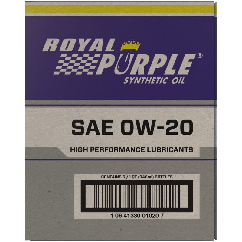 Royal Purple Premium Synthetic High Performance Multi-Grade 0W20 Motor Oil - 1 Quart thumbnail 4