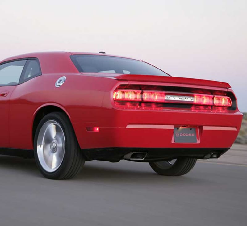 Gibson 08-10 Dodge Challenger SRT8 6.1L 2.5in Cat-Back Dual Exhaust - Stainless thumbnail 2