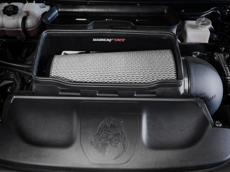 aFe 21-23 RAM 1500 TRX V8-6.2L SC Magnum FORCE Stage2 Cold Air Intake System w/Pro DRY S thumbnail 4