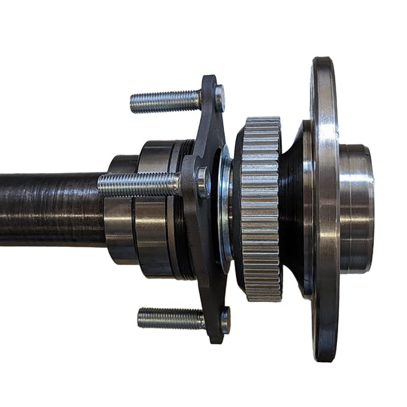 Yukon Gear Chromoly Rear Axle Kit Dana 44 Narrow Track w/E-Locker Right Hand 33.25in Long