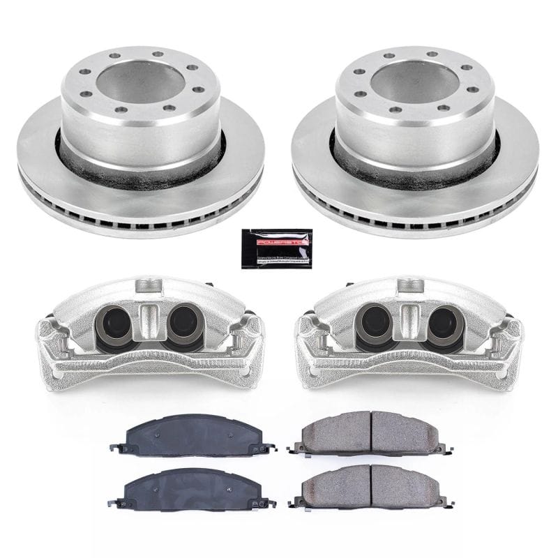 Power Stop 11-12 Ram 3500 Rear Autospecialty Kit w/Cals - KCOE5487A