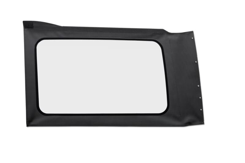 Bestop 18-26 Jeep Wrangler JL Oe JL Replacement Windows (Quarter Left Hand 4-Door Black Vinyl Clear)