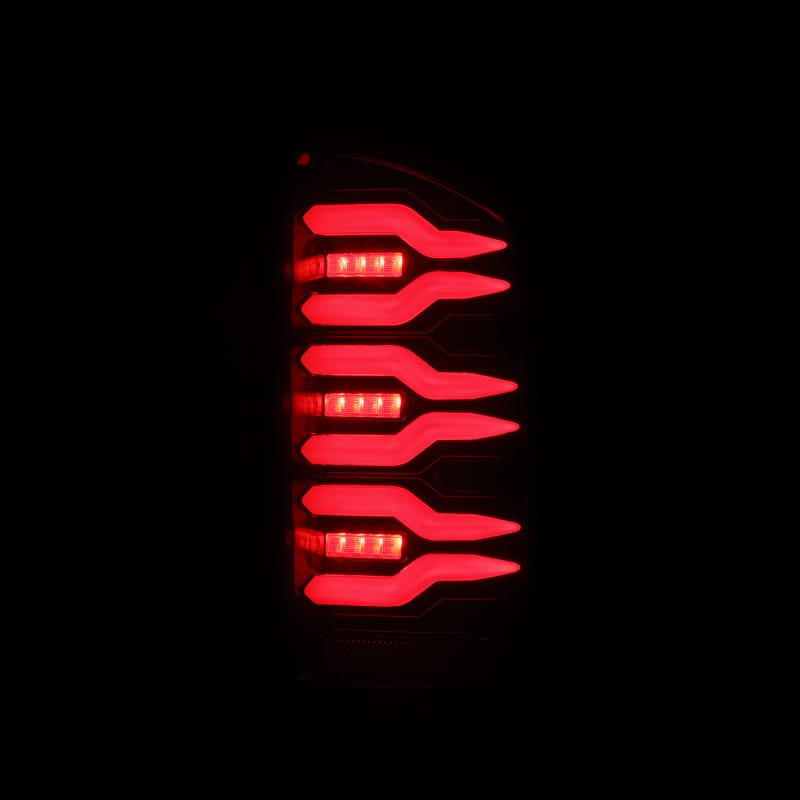 AlphaRex 07-08 Dodge Ram1500/07-09 Dodge Ram 2500+3500 Luxx-Series LED Tail Lights(Pair) Black/Red thumbnail 4