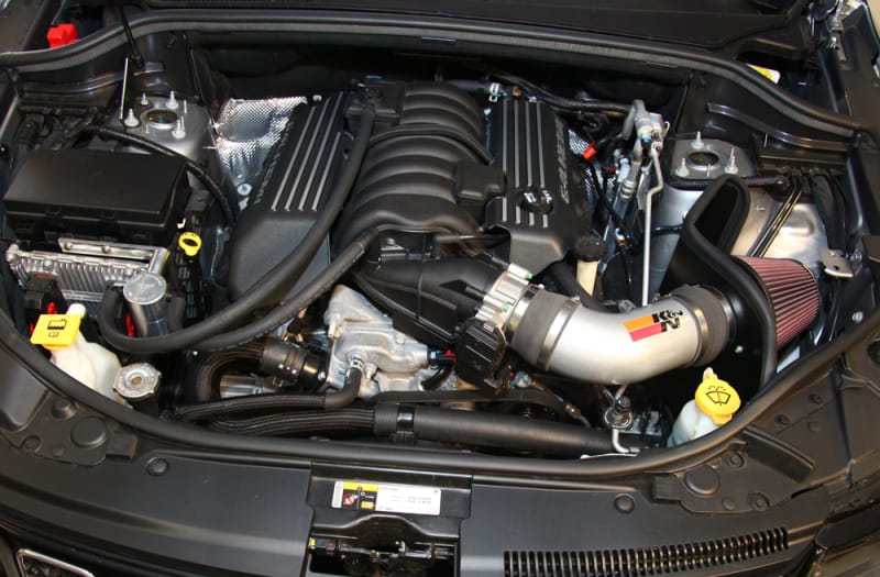 K&N 12-15 Jeep Grand Cherokee SRT 8 6.4L V8 High Flow Performance Intake Kit thumbnail 4