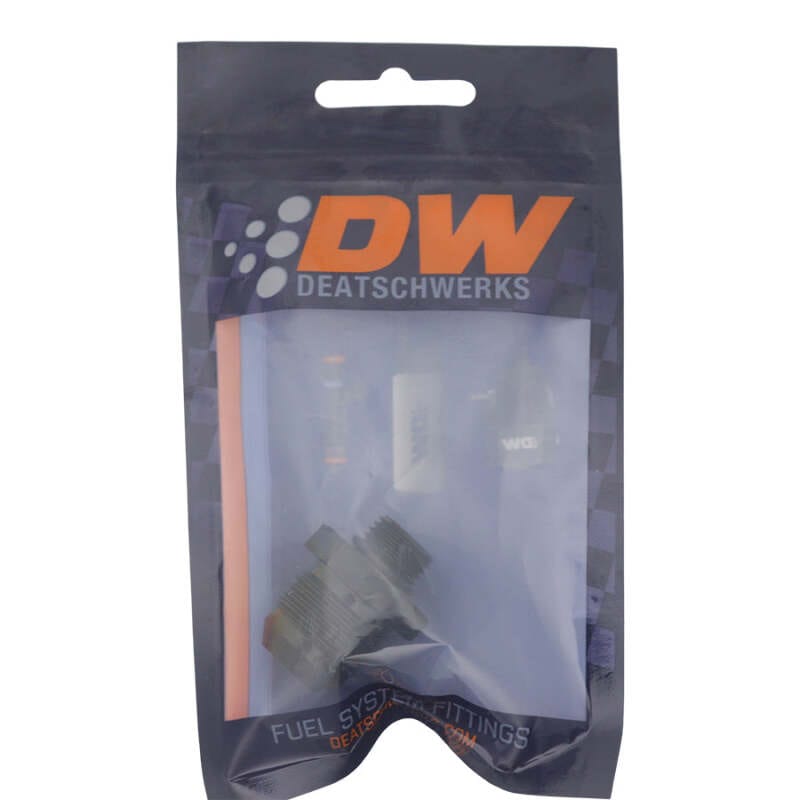 DeatschWerks 6AN ORB Male to 10AN Male Flare Adapter - Anodized Matte Black thumbnail 2