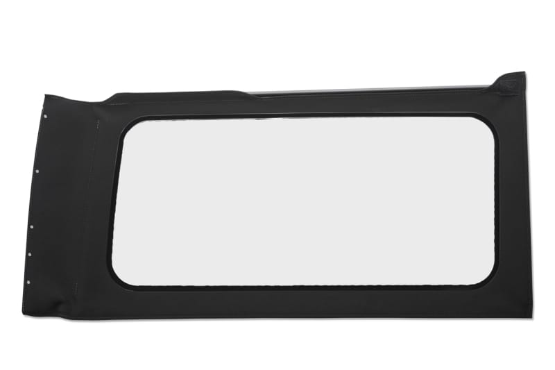 Bestop 18-26 Jeep Wrangler JL Oe JL Replacement Windows (Quarter Right Hand 2-Door Blk Twill Clear)
