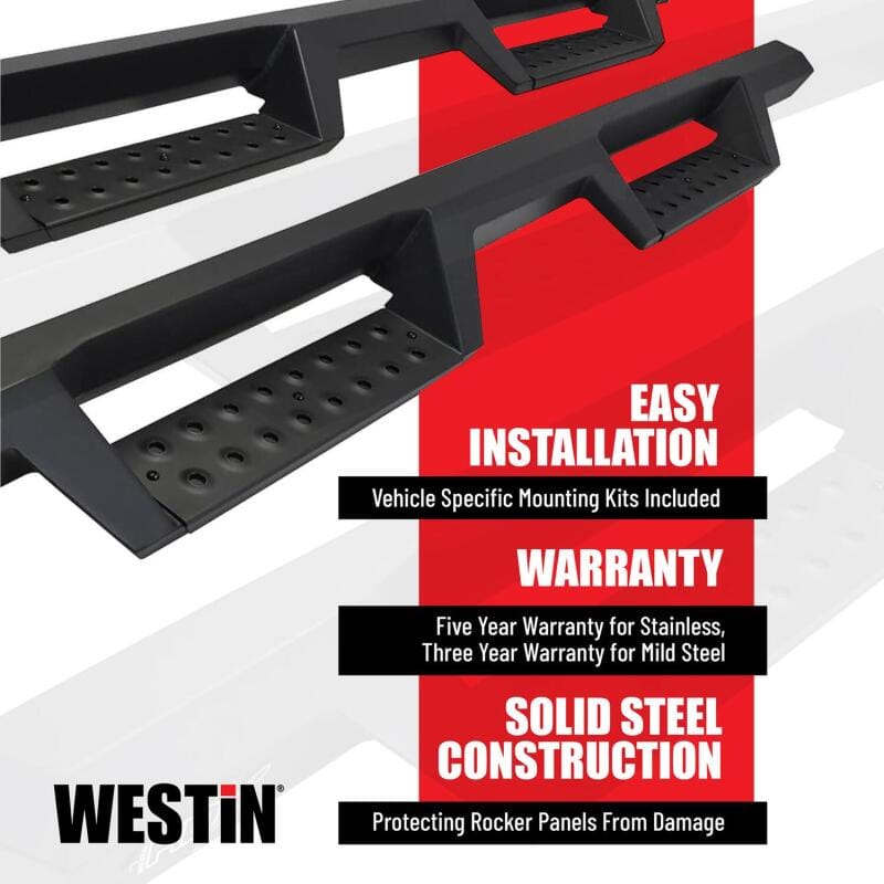 Westin HDX Stainless Drop Hitch Step 34in Step 2in Receiver - Textured Black thumbnail 2