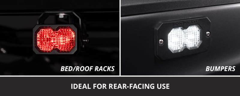Diode Dynamics C2R White Flood Flush Mount LED Pod (Pair) thumbnail 4