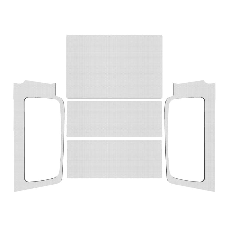 DEI 04-06 Jeep Wrangler LJ Unlimited Headliner Complete Kit - White