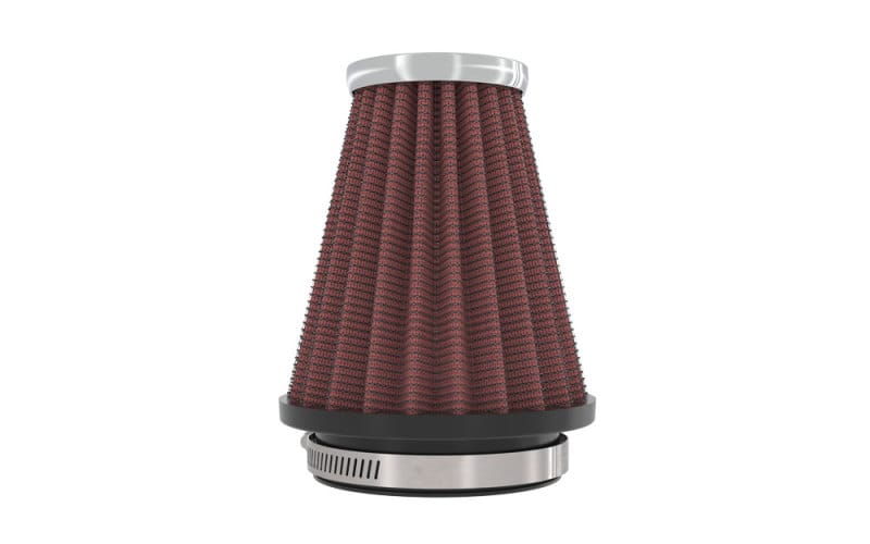 K&N Universal Chrome Filter 2.25 Inch Flange / 3.5 Inch Base / 2 Inch Top / 4 Inch Height thumbnail 4