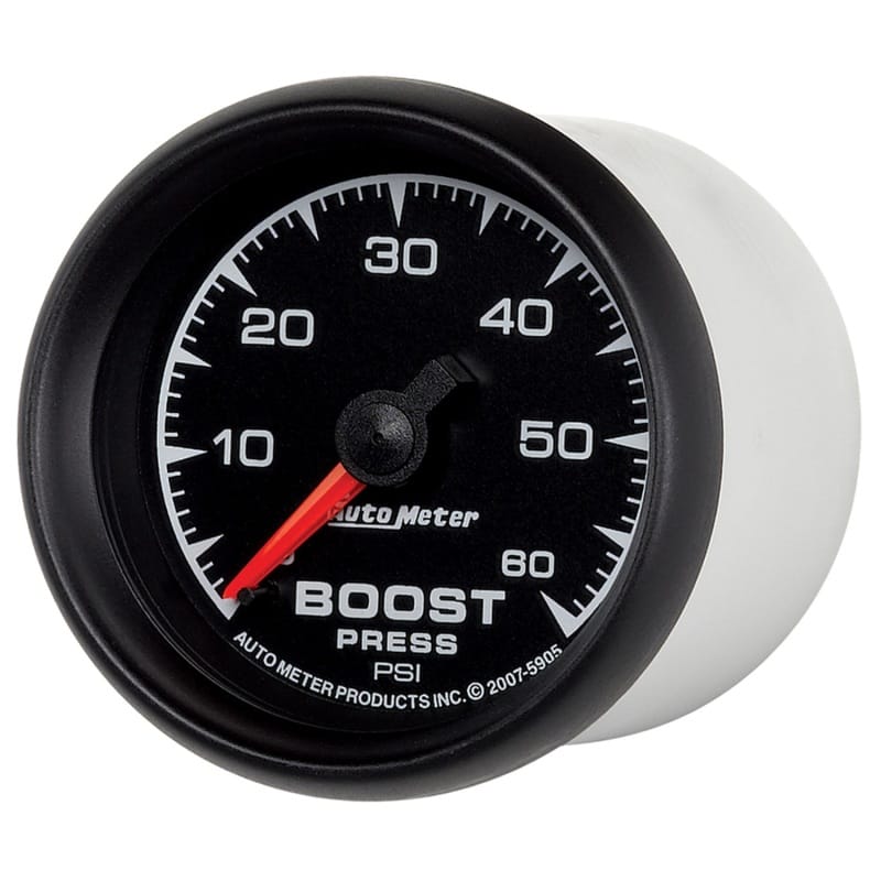Autometer ES 52mm 0-60 PSI Mechanical Boost Gauge thumbnail 2