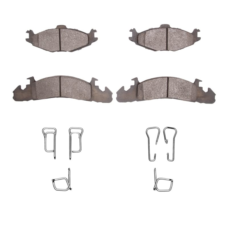 R1 1984-1990 Chrysler Town & Country Front R1 Optimum OE Pads & Hardware Kit