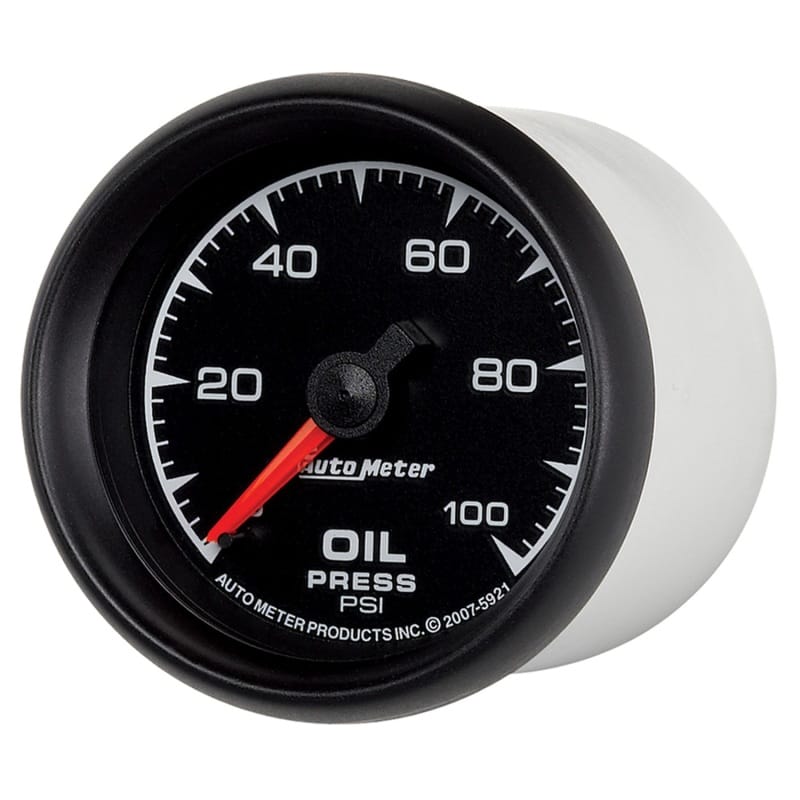 Autometer ES 52mm 0-100 PSI Mechanical Oil Pressure Gauge thumbnail 2