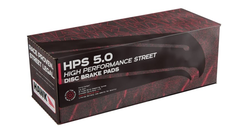 Hawk 2007-2011 Dodge Nitro R/T HPS 5.0 Rear Brake Pads thumbnail 2