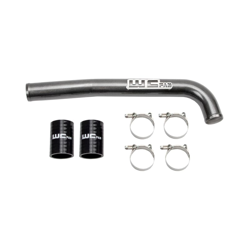 Wehrli 19-23 Cummins 6.7L Upper Coolant Pipe - Bengal Blue thumbnail 2