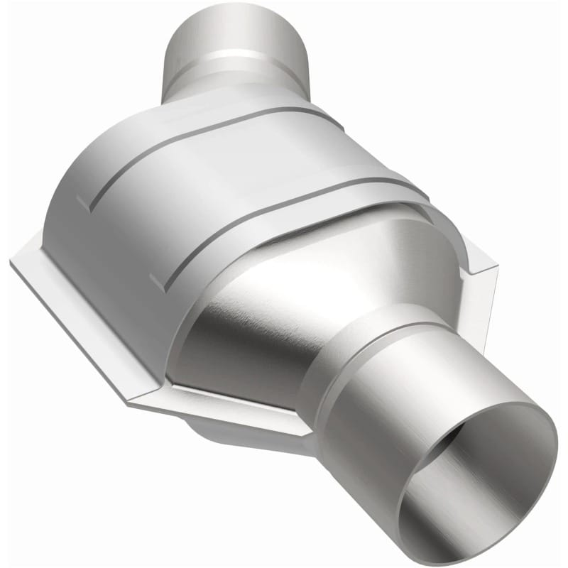 MagnaFlow Universal Catalytic Converter 2.00 Angled Inlet OEM thumbnail 4