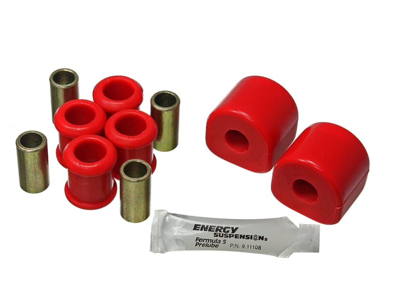 Energy Suspension Rear Sway Bar Bushing Set - 14mm - Red